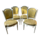 Suite de 4 chaises de style Louis XVI