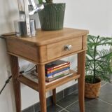 1940s oak side table