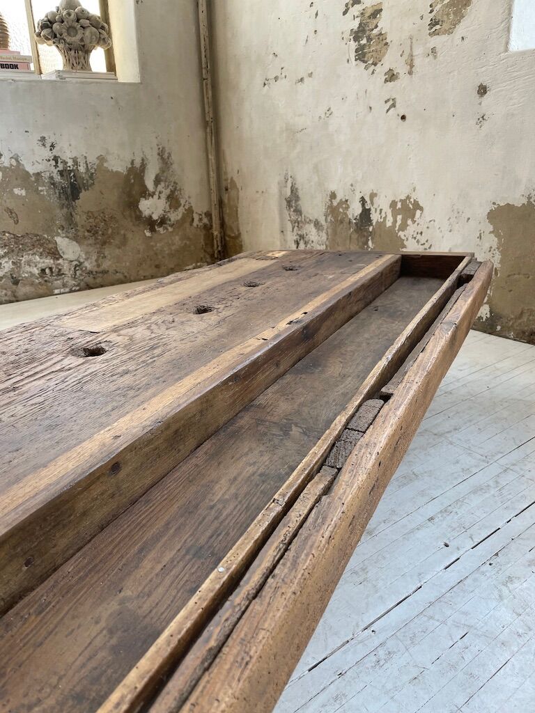 Brutally artisanal oak coffee table