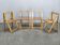 4 chaises pliantes Trieste par Aldo Jacober pour Alberto Bazzani