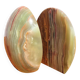 Pair of Onyx stone bookends