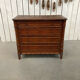 Ancienne commode en bois imitation bambou