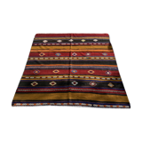 Traditional Turkish kilim carpet 187x175cm