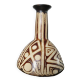 Heber Paz ceramic vase, Chulucanas Peru 1970