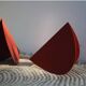 'Pia' table lamp - Théoule red (terracotta)