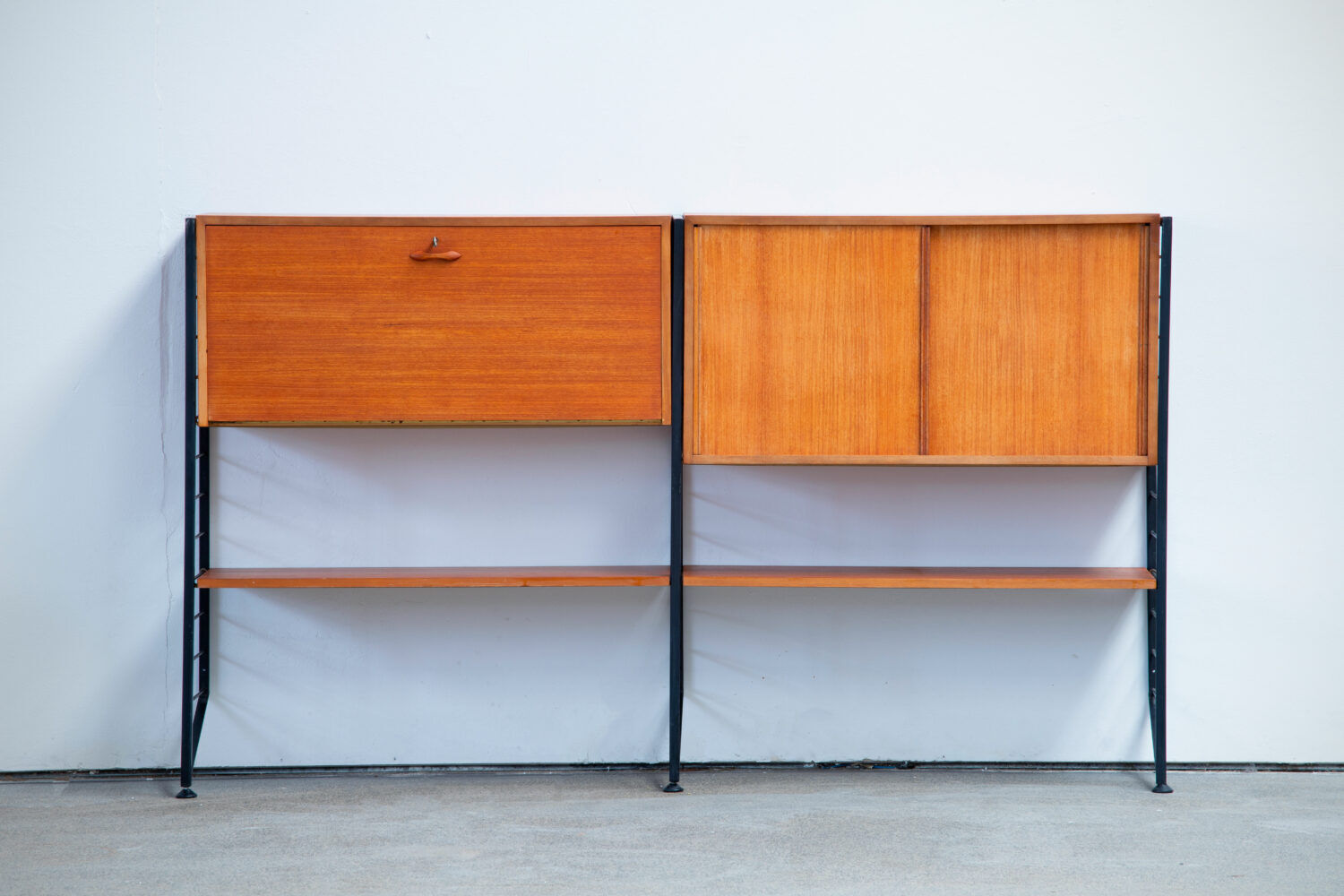 Library / Scandinavian Wall unit in teak 1960