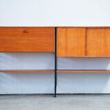 Library / Scandinavian Wall unit in teak 1960