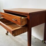 Mobile table/thread stand, Denmark 60s, vintage, mid-c modern