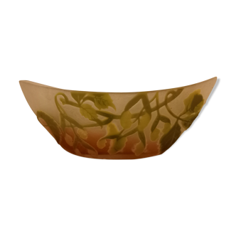 Jardinière pâte de verre Émile Gallé