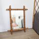 Vintage bamboo mirror
