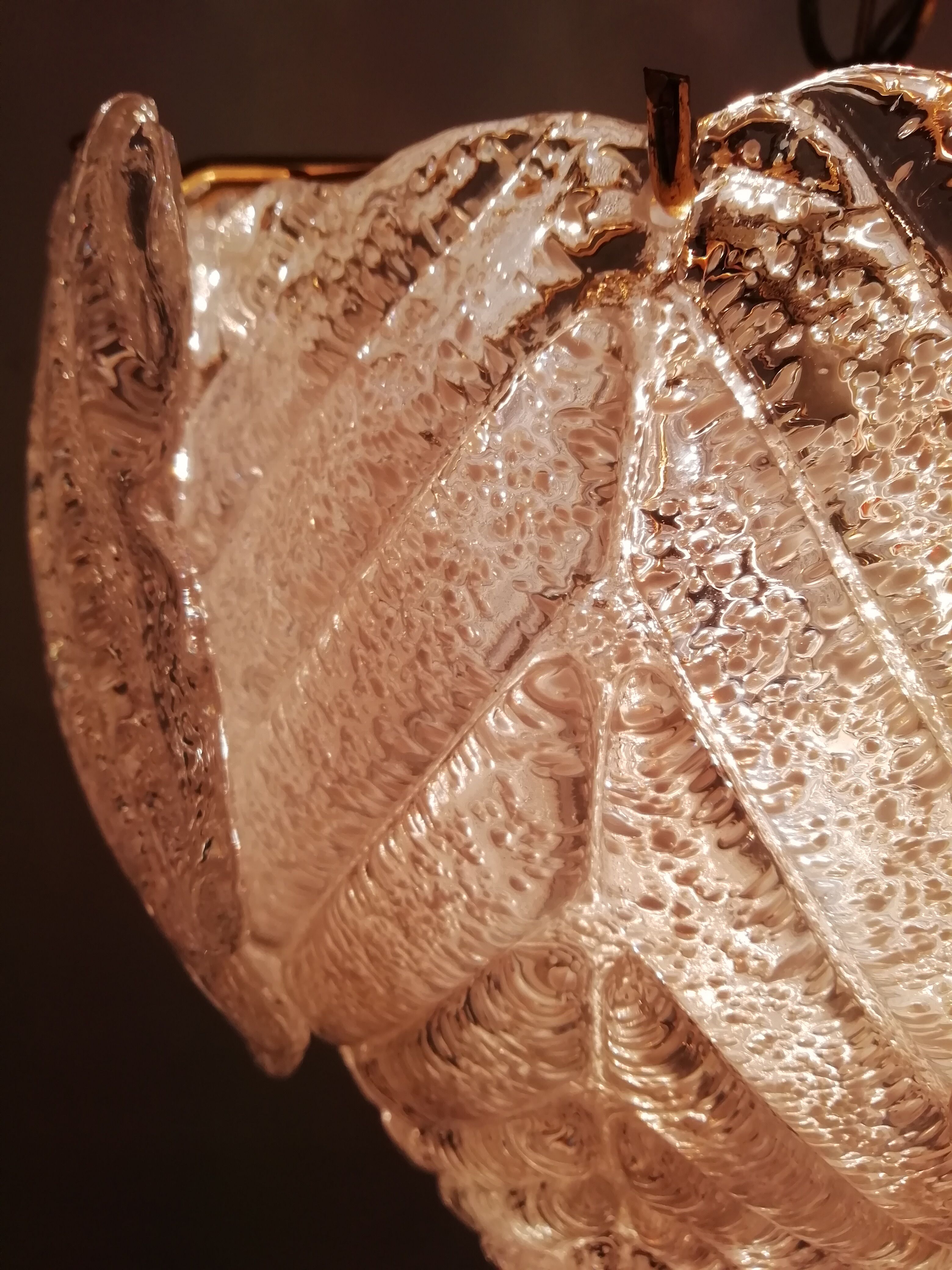 Murano Mazzega ceiling lamp