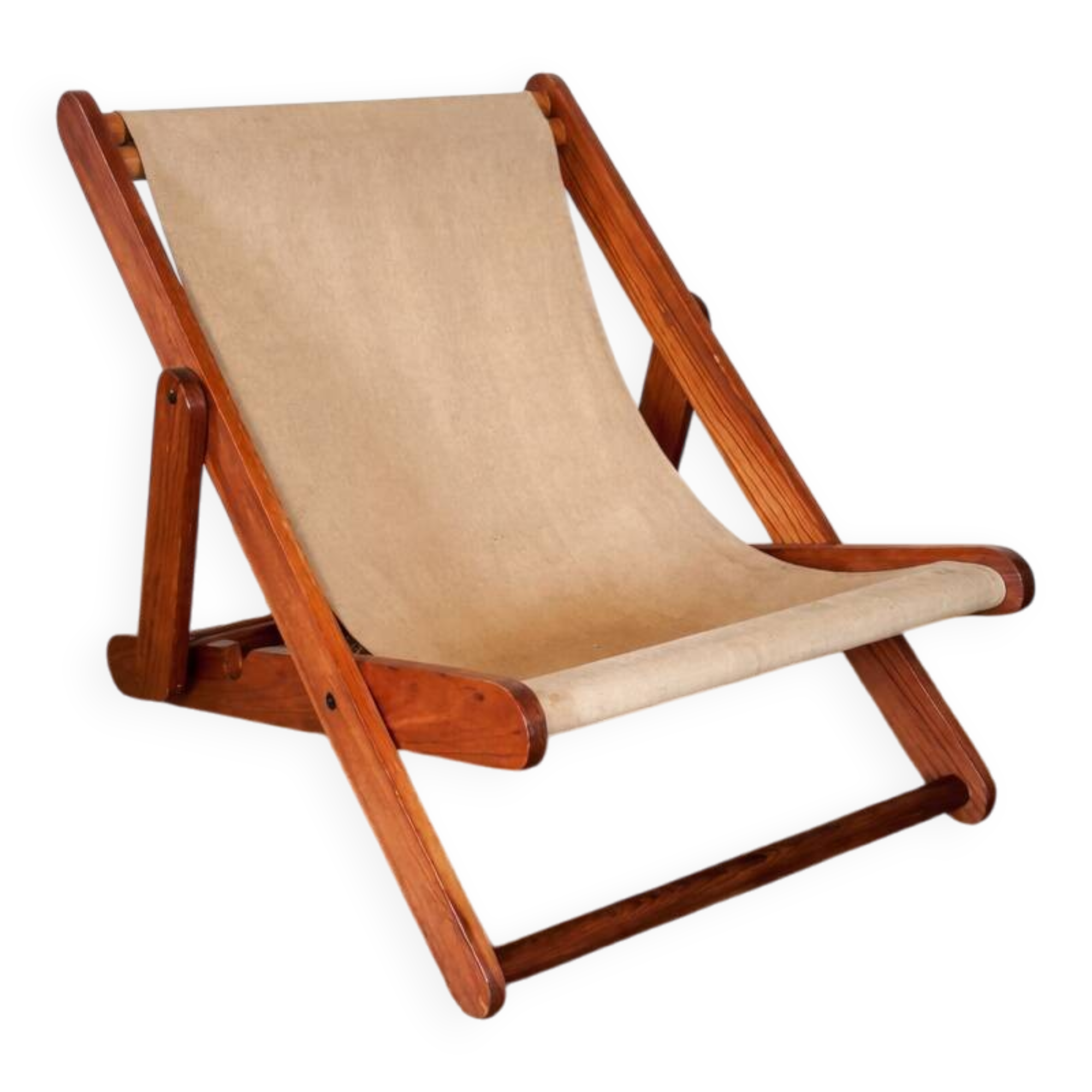 Kon-Tiki folding chaise longue – Designed by Gillis Lundgren for IKEA, 1970.