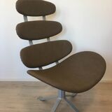 Corona Lounge Chair by Poul M. Volter, Model EJ 5, 1970