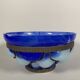 Coupe En Verre  Et Fer Forgé André Delatte (1887-1953) Nancy Art Deco