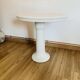 White ceramic console table