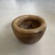Solid olive bowl