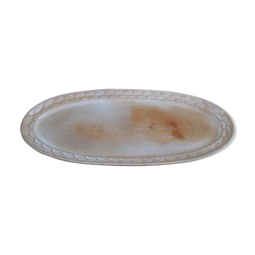 Marsh sandstone oval fish dish l 57 cm
