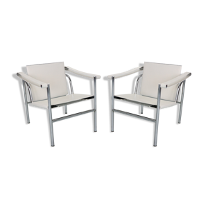 Set de 2 fauteuils en