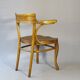 Thonet office chair No. 6150 from 1911, saddle wood seat - Bentwood -