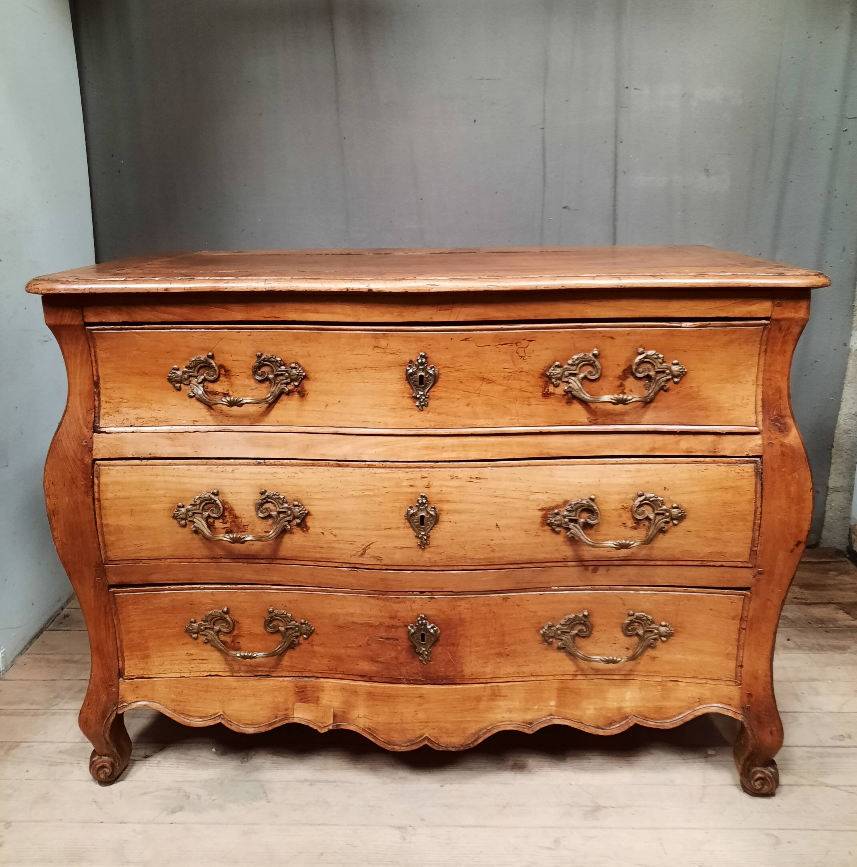 Eighteenth century Nantes chest of drawers