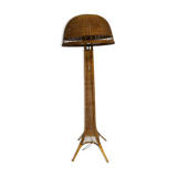 Rattan floor lamp