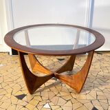 Round Astro coffee table, Victor Wilkins