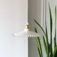Suspension en opaline