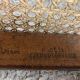 Ligna (Thonet A811), années 1930, Rotin, Vintage Set de 2