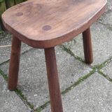 Brutalist stool 1950