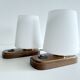 Pair of Scandinavian bedside lamps 60