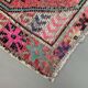 Vintage turkish oushak rug 115x83 cm carpet