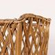 Vintage cradle from the 1960s, bamboo structure.