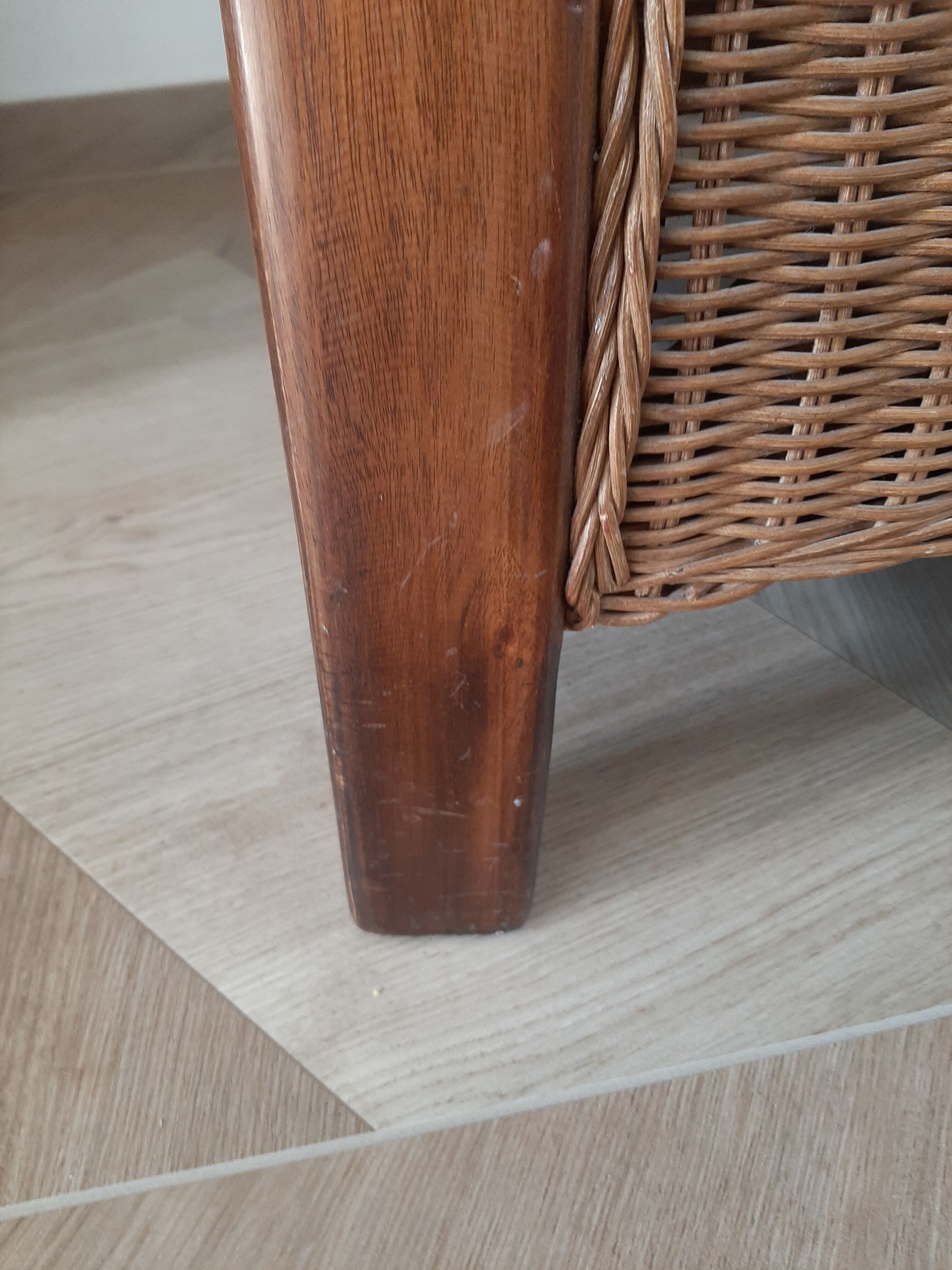 Fauteuil rotin