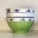 3 BOWLS Italian Porcelain SATURNIA Vintage