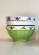 3 BOWLS Italian Porcelain SATURNIA Vintage
