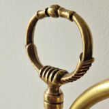Art Nouveau bronze tulip lamp