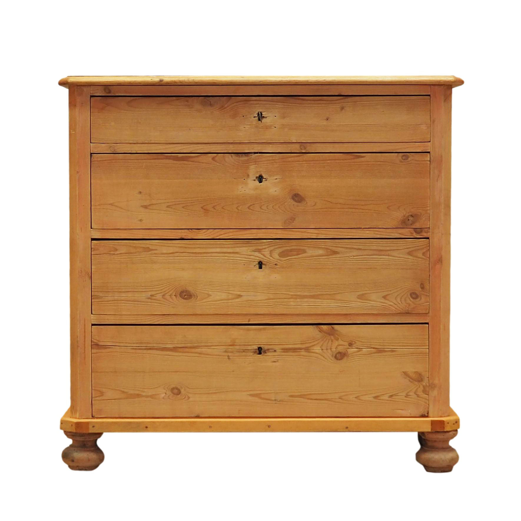 Pine chest of drawers, Danish design, 1950s, production: Denmark