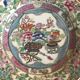 Porcelain plate from canton of china floral decoration 23 cm