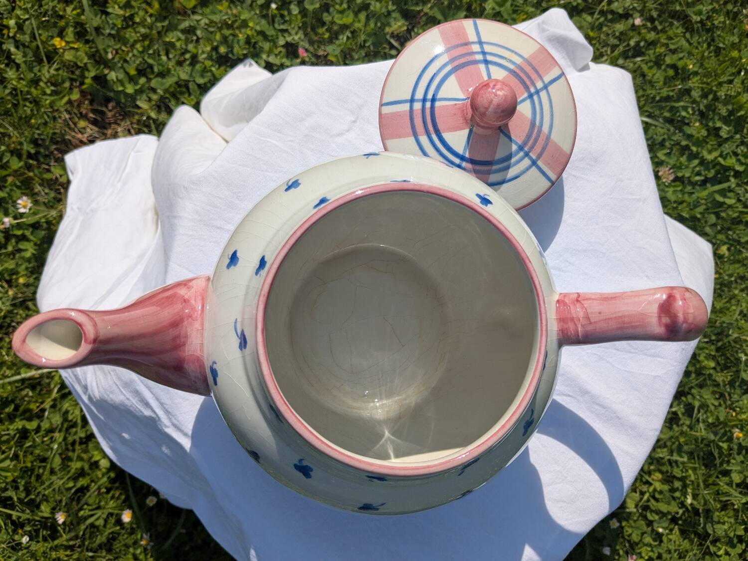 Vintage ceramic teapot