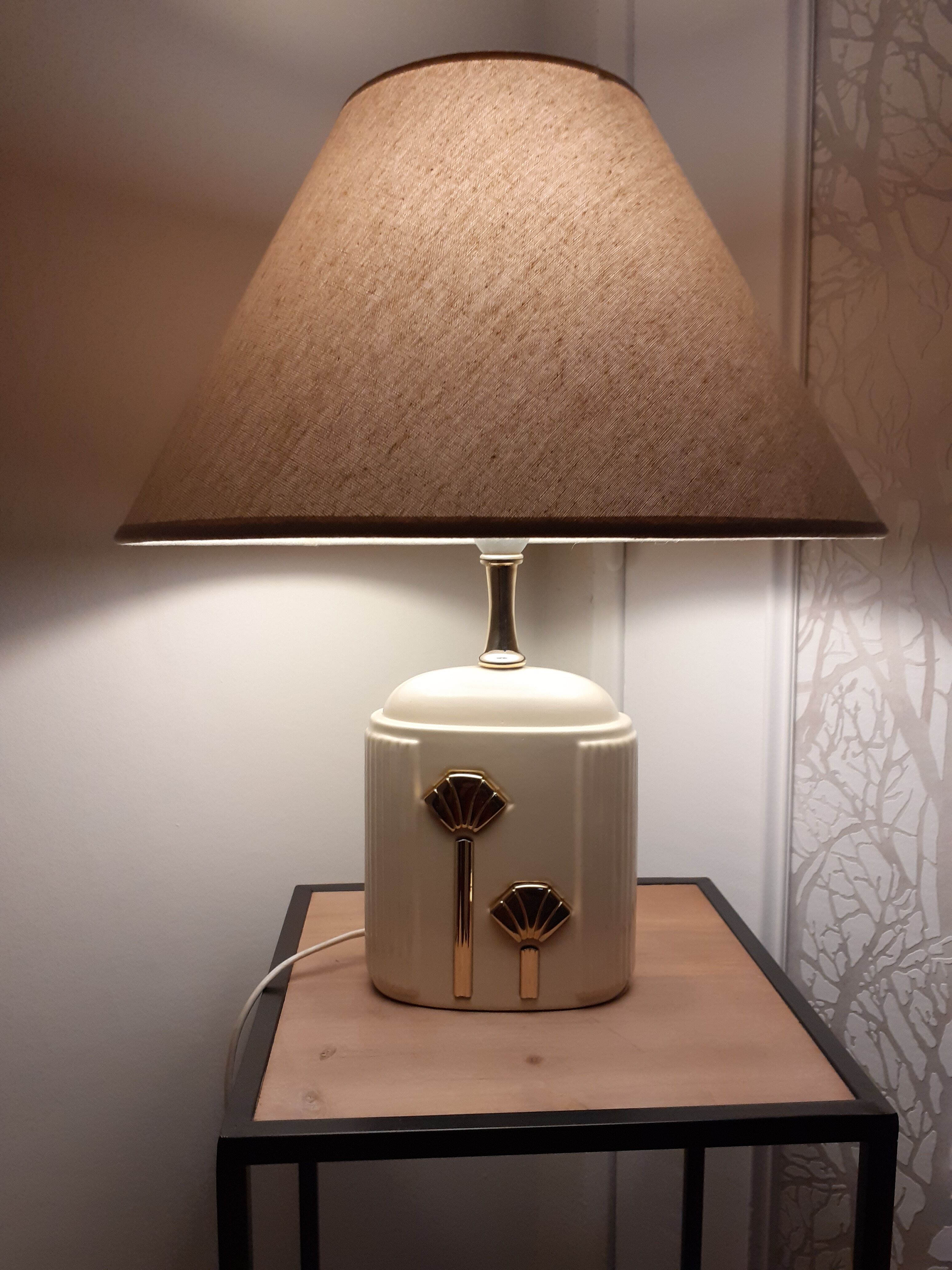 Art Deco ceramic lamp