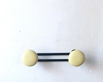 Vintage metal coat rack