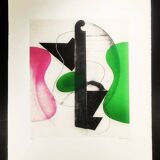 1970s Man Ray Limited Edition Lithograph. Author's signature and Numbered i