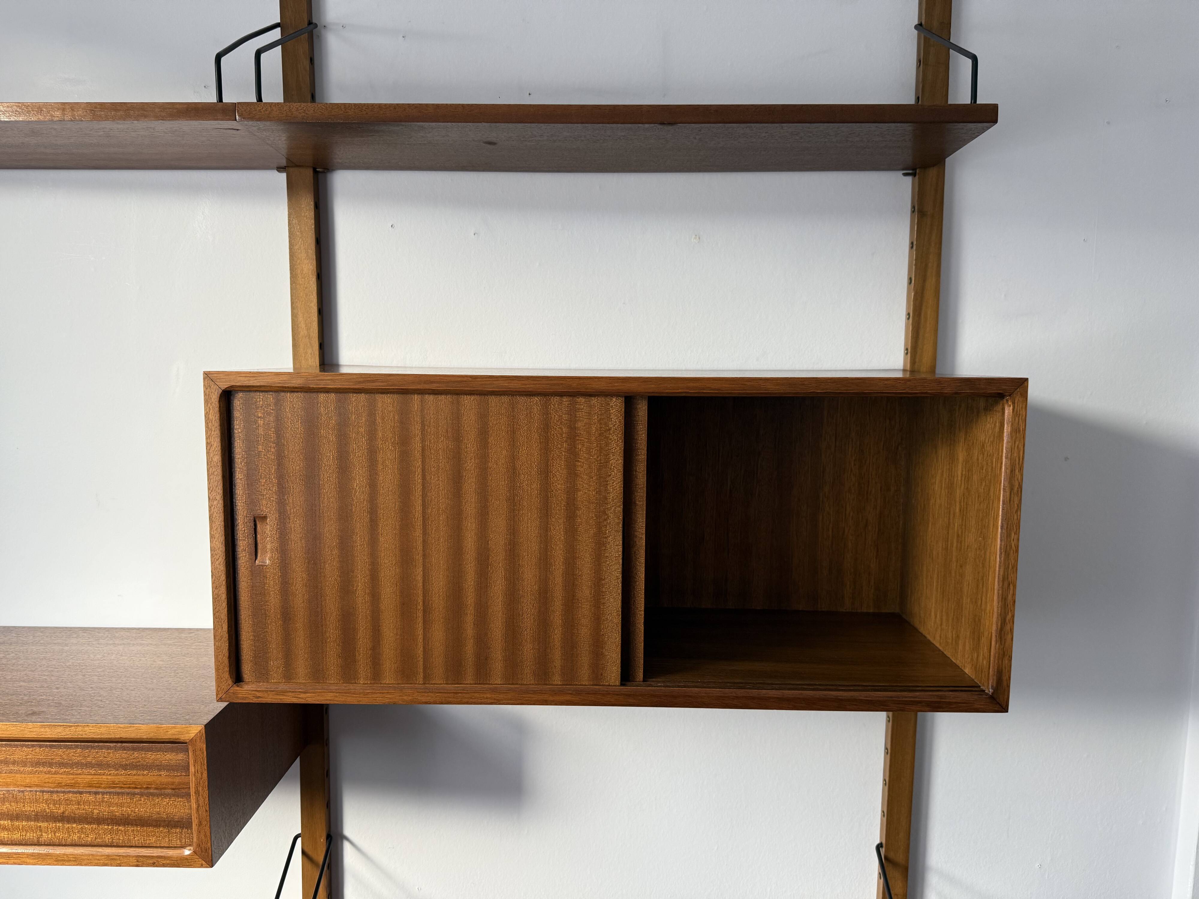 Poul Cadovius Denmark Scandinavian Bookcase, 1960s