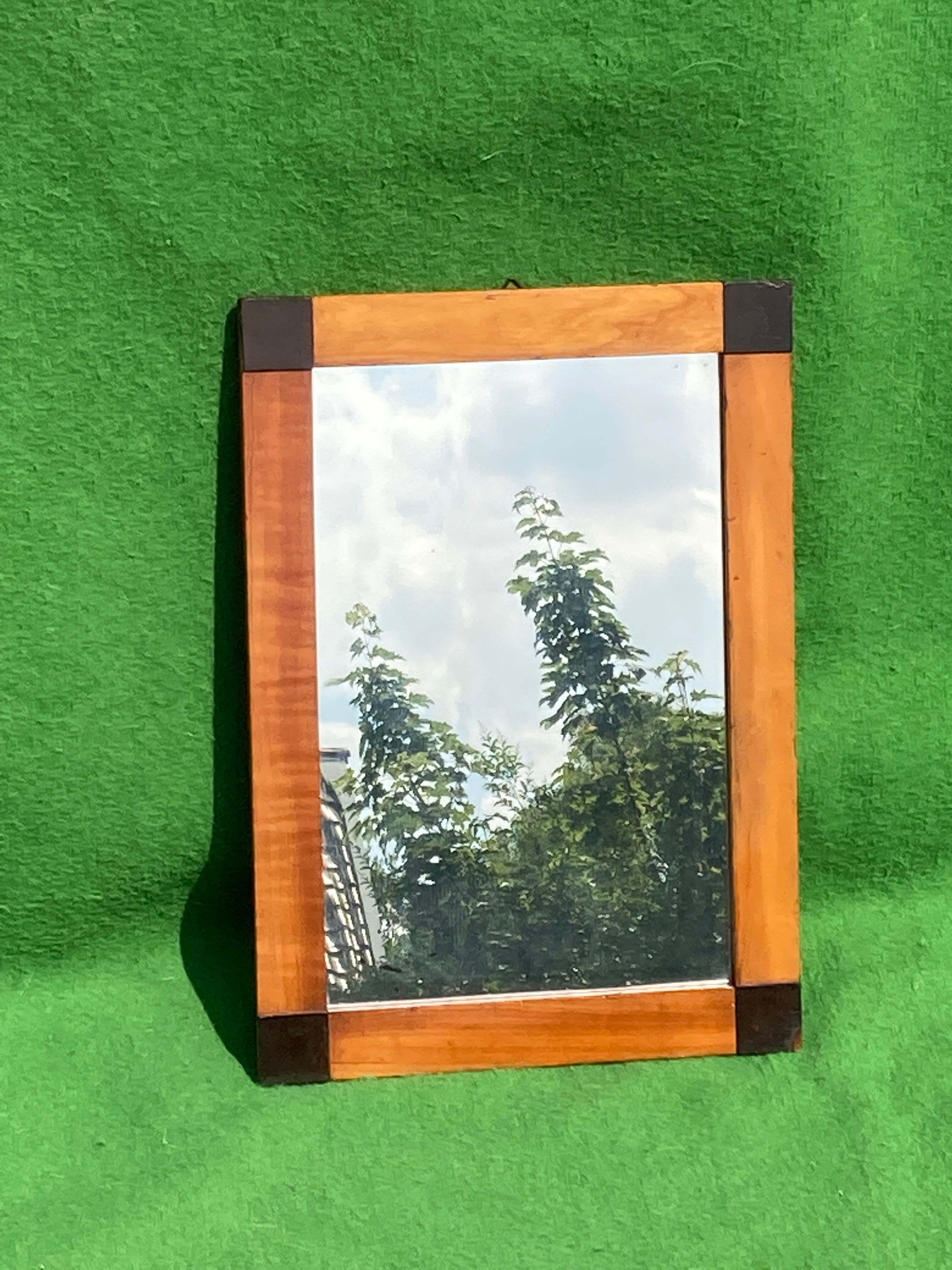 Dutch Art deco distressed mirror