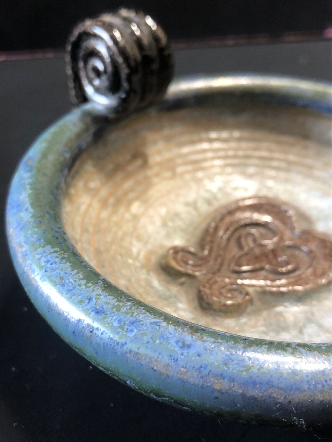 Empty pocket in Guérin sandstone