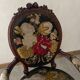 Louis XV armchair with floral upholstery