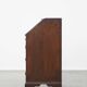 Antique subtle English secretaire from the early 19th century