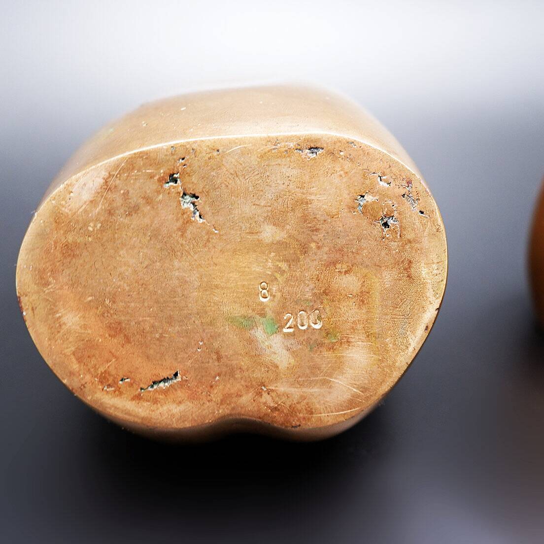 Bronze busts of men and women