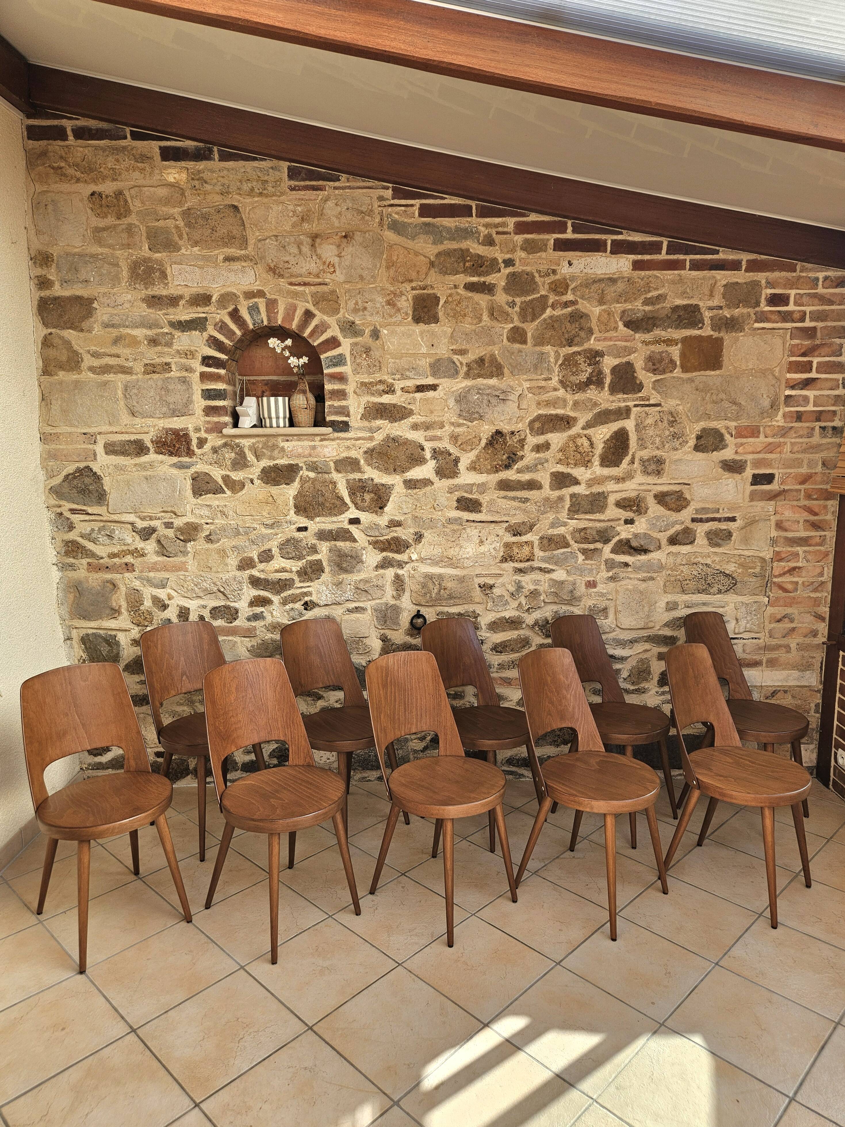 10 Baumann Mondor chairs