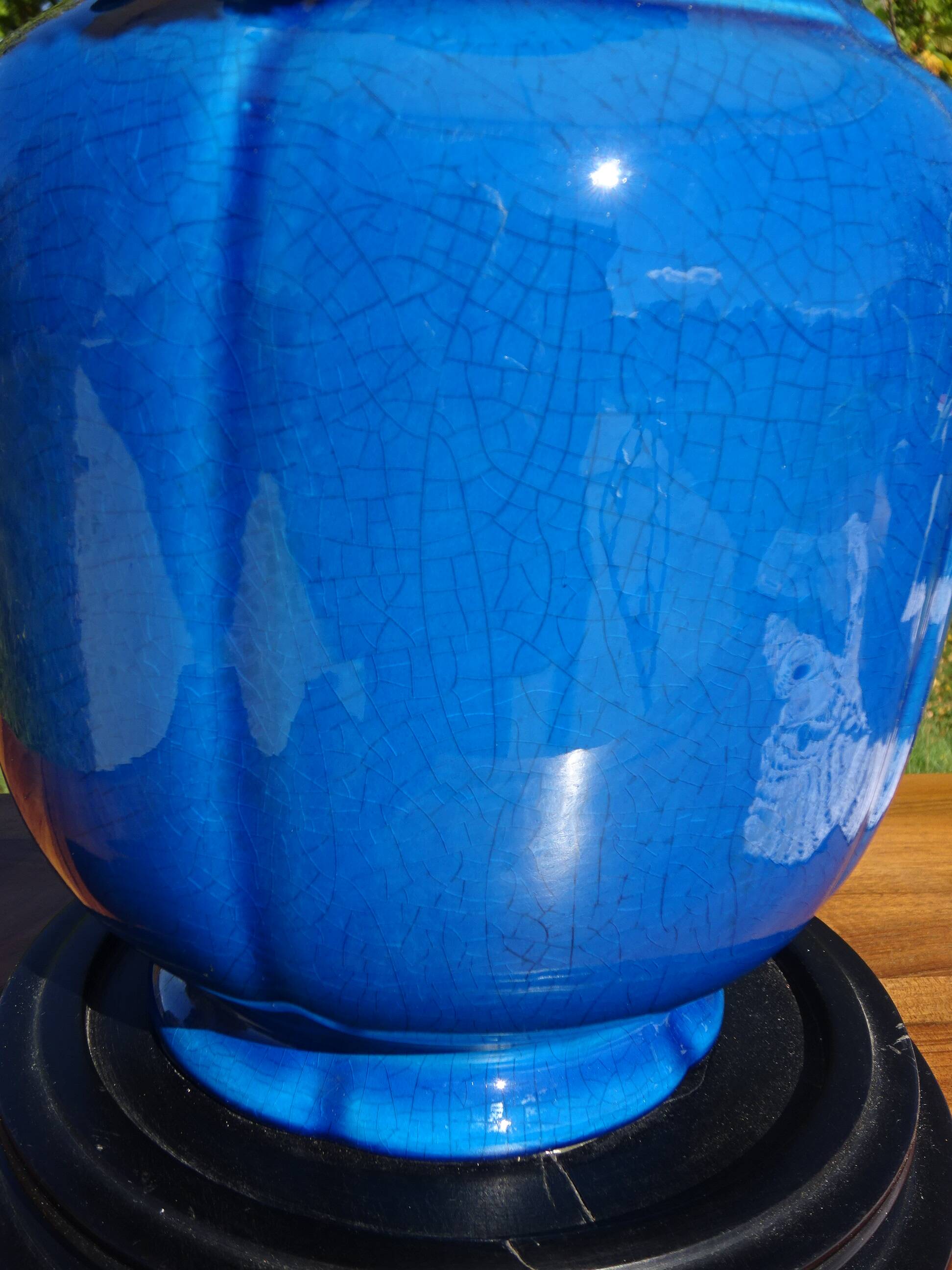 Grande lampe de salon Louis Drimmer